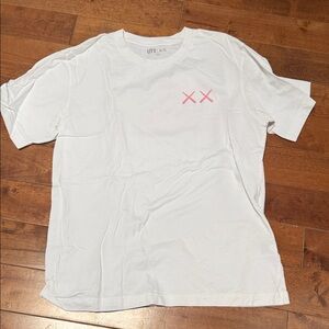 Uniqlo X KAWS White Short Sleeve Tee